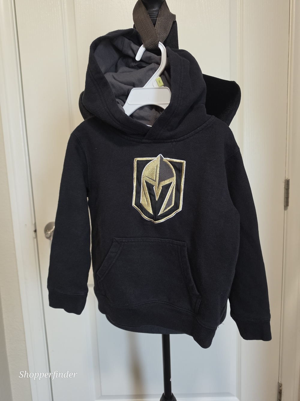 Vegas Golden Knights Black Pullover Hoodie 4T
